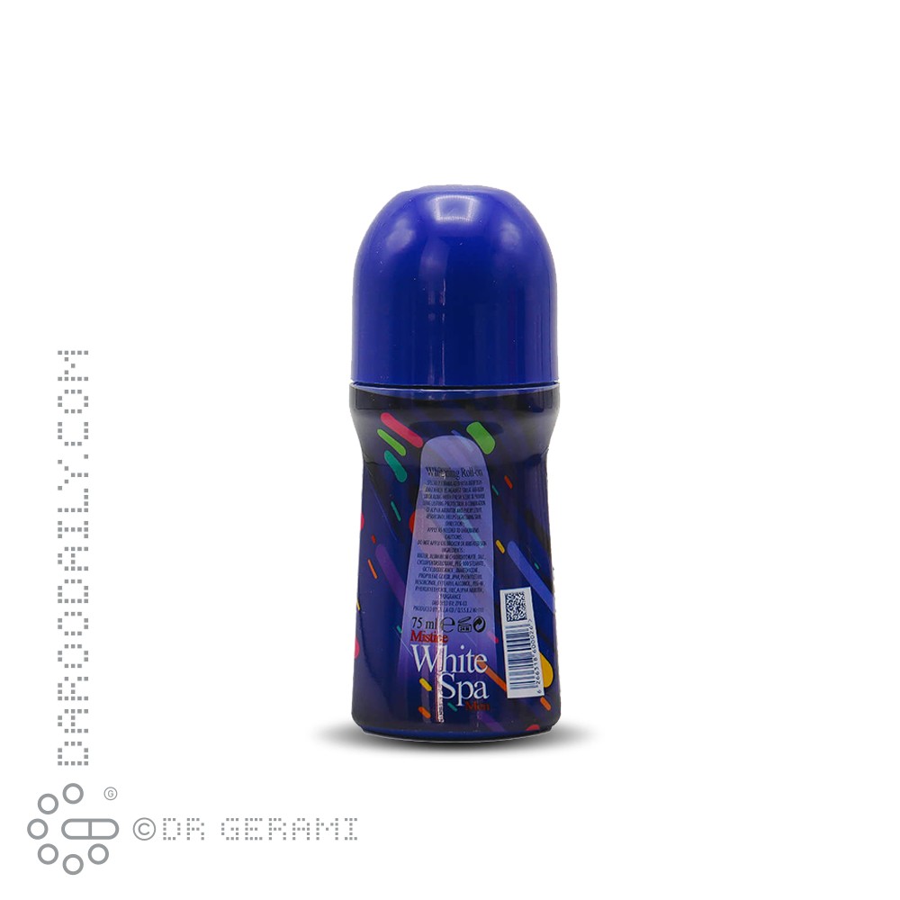 رول ضد تعریق روشن کننده پوست آقایان مدل White Spa میستین 75 میلی لیتری
