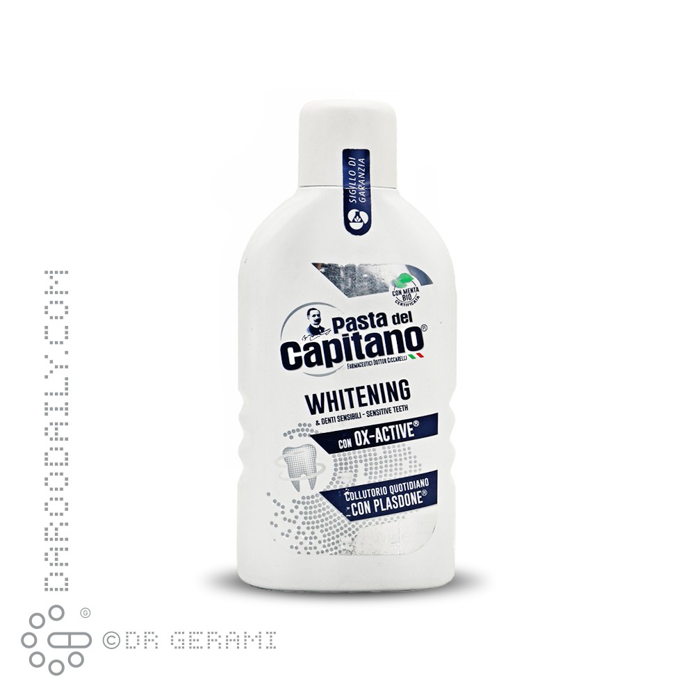 دهانشویه سفید کننده دندان های حساس پاستا دل کاپیتانو 400 میلی لیتری