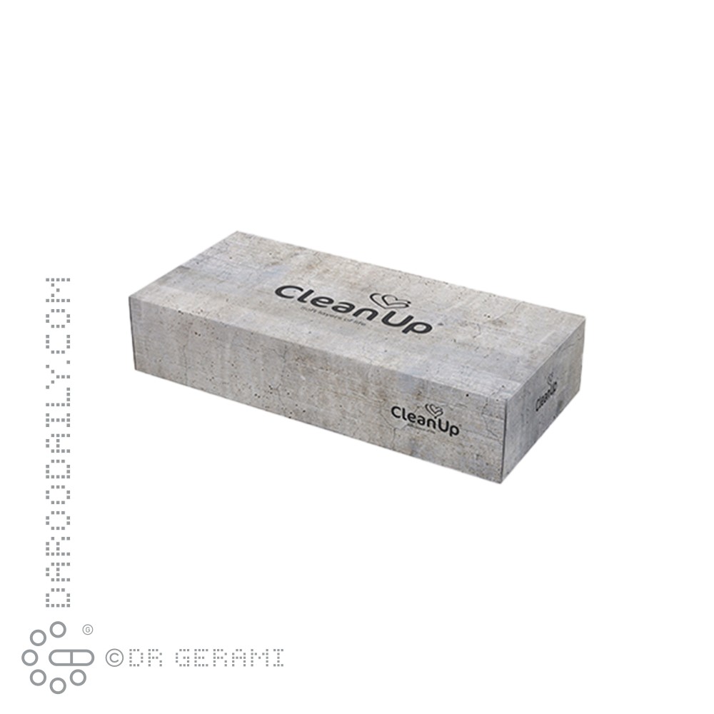 دستمال کاغذی دو لایه کلین آپ 100 برگی