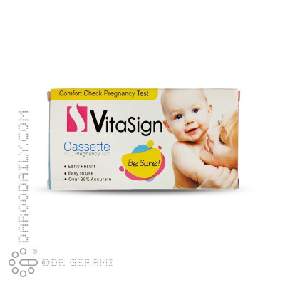 تست بارداری مدل Cassette ویتاساین 1 عددی