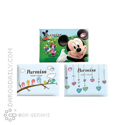 دستمال جیبی پرمیس 10 برگی