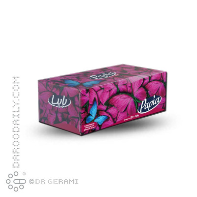 دستمال کاغذی دو لایه پاپیا 150 برگی