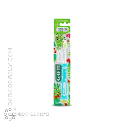 مسواک کودکان 3 تا 6 سال با برس نرم جی یو ام کد 901