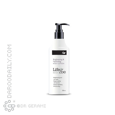 لوسیون روشن کننده و آبرسان بدن لایف توبی 250 میلی لیتری