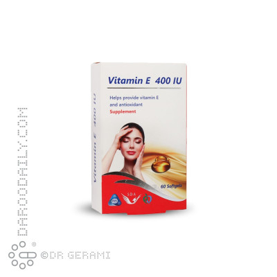 سافت ژل 400 واحدی ویتامین E سیمرغ دارو عطار 60 عددی