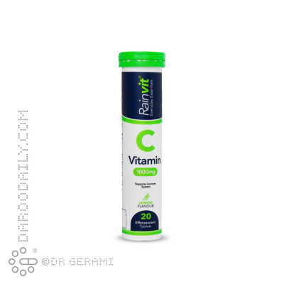 قرص جوشان 1000 میلی گرمی ویتامین C رین ویت 20 عددی