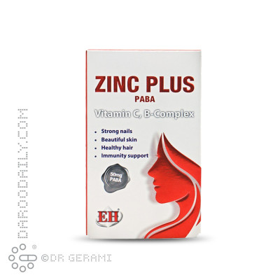 کپسول زینک پلاس پابا ۱۰ میلی گرمی اکسترا هپینس فیشر 40 عددی