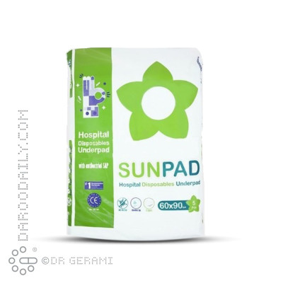 پد زیر انداز بیمار سان پد 5 عددی