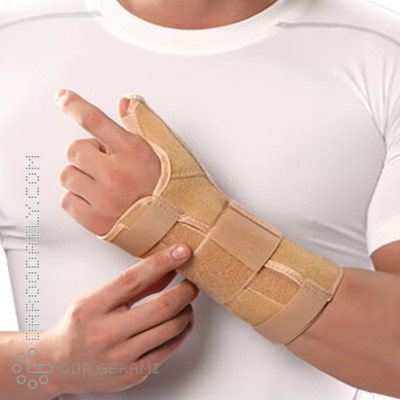 مچ شست بند نئوپرنی آتل دار پاک سمن سایز خیلی بزرگ دست چپ