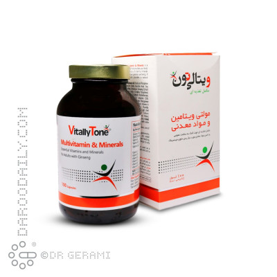 کپسول مولتی ویتامین و مینرال ویتالی تون 100 عددی
