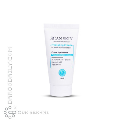 کرم آبرسان پوست معمولی تا مختلط اسکن اسکین 50 میلی لیتری