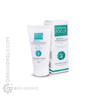 کرم مرطوب کننده پوست چرب مدل Sebolia Hydra درمال فوکوس 40 میلی لیتری