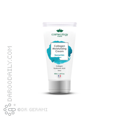 کرم مرطوب کننده پوست معمولی حاوی کلاژن کاسمکولوژی 50 میلی لیتری