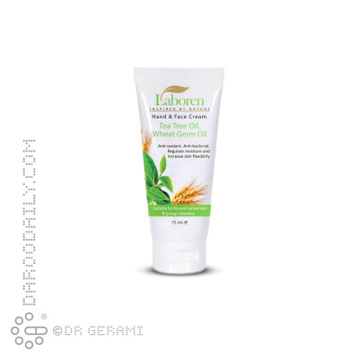 کرم مرطوب کننده پوست خشک حاوی روغن درخت چای لابورن 75 میلی لیتری