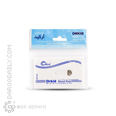 نخ دندان معمولی کارتی ارکید 50 متری