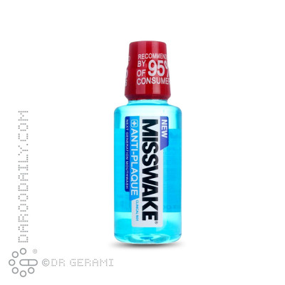 دهانشویه آنتی پلاک میسویک 400 میلی لیتری