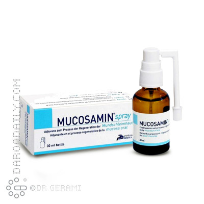 اسپری دهانی بزاق مصنوعی موکوزامین پروفشنال دیتتیک 30 میلی لیتری