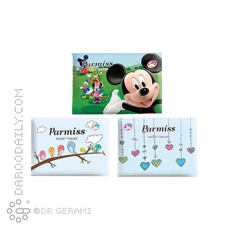 دستمال جیبی پرمیس 10 برگی