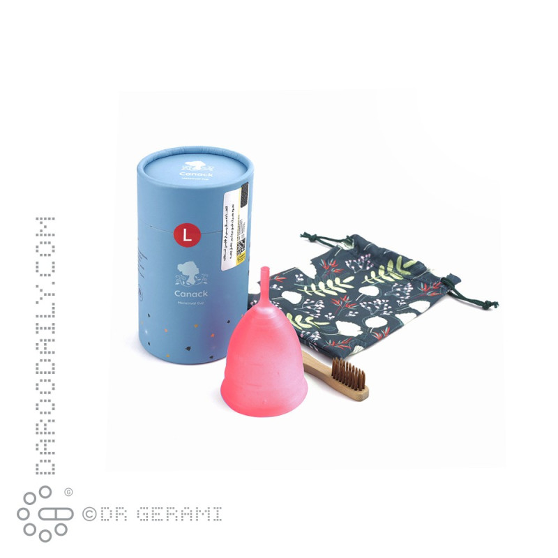 کاپ قاعدگی صورتی کاناک سایز بزرگ