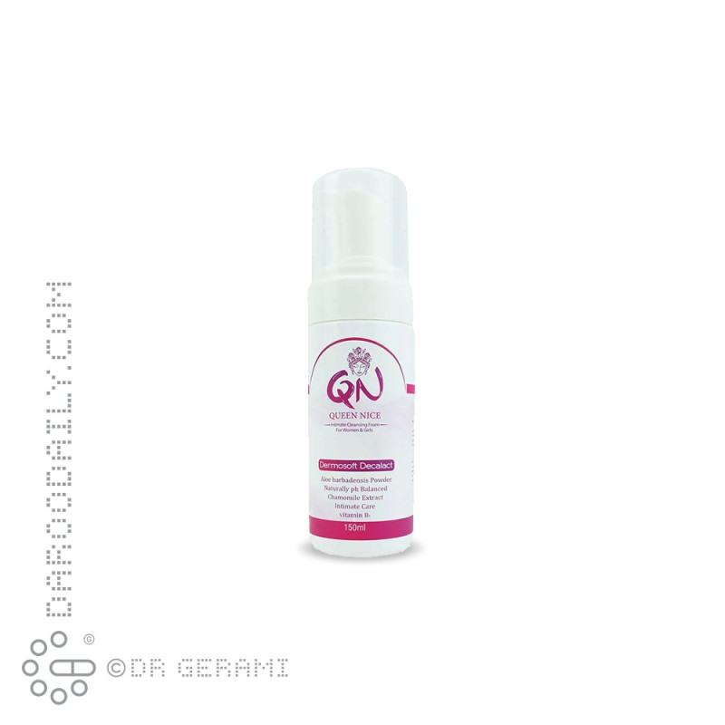 فوم بهداشتی بانوان حاوی عصاره بابونه کوئین نایس 150 میلی لیتری