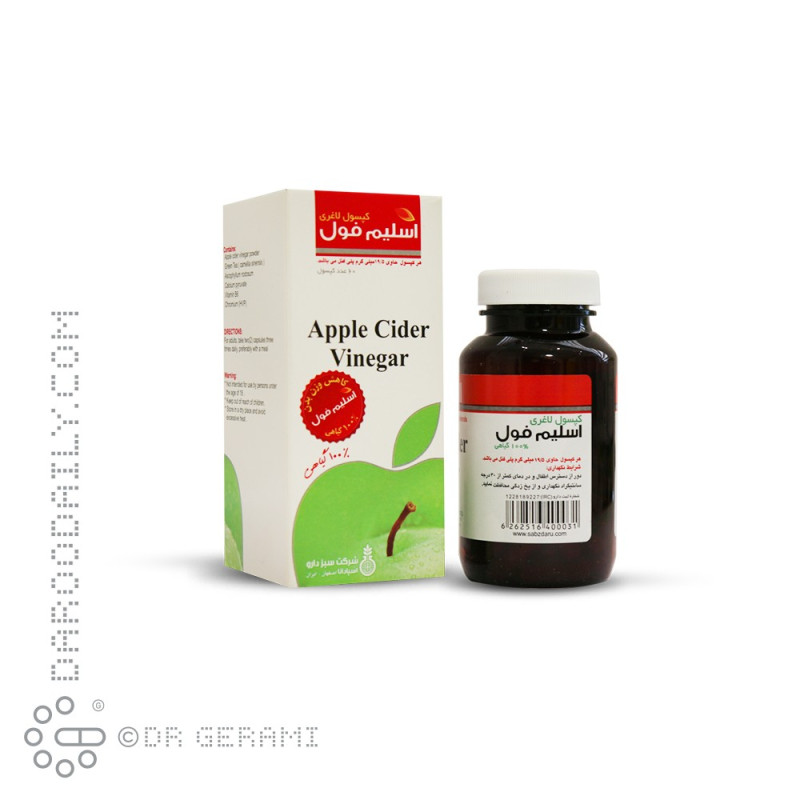 قرص اسلیم فول سبز دارو 60 عددی