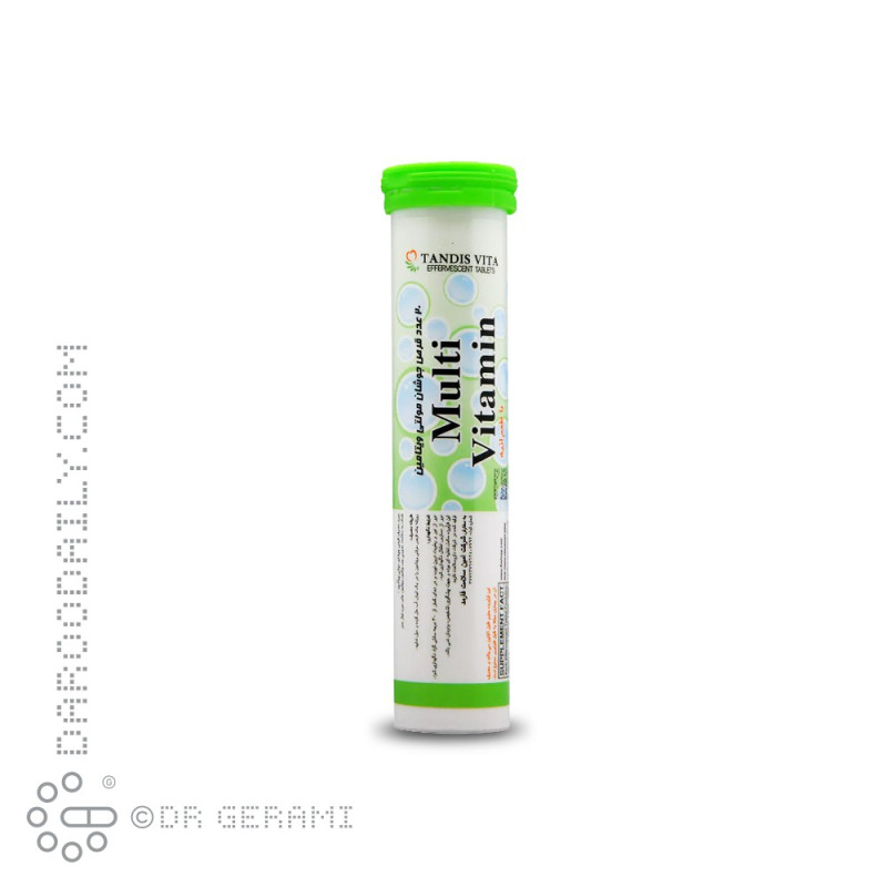 قرص جوشان مولتی ویتامین تندیس ویتا 20 عددی