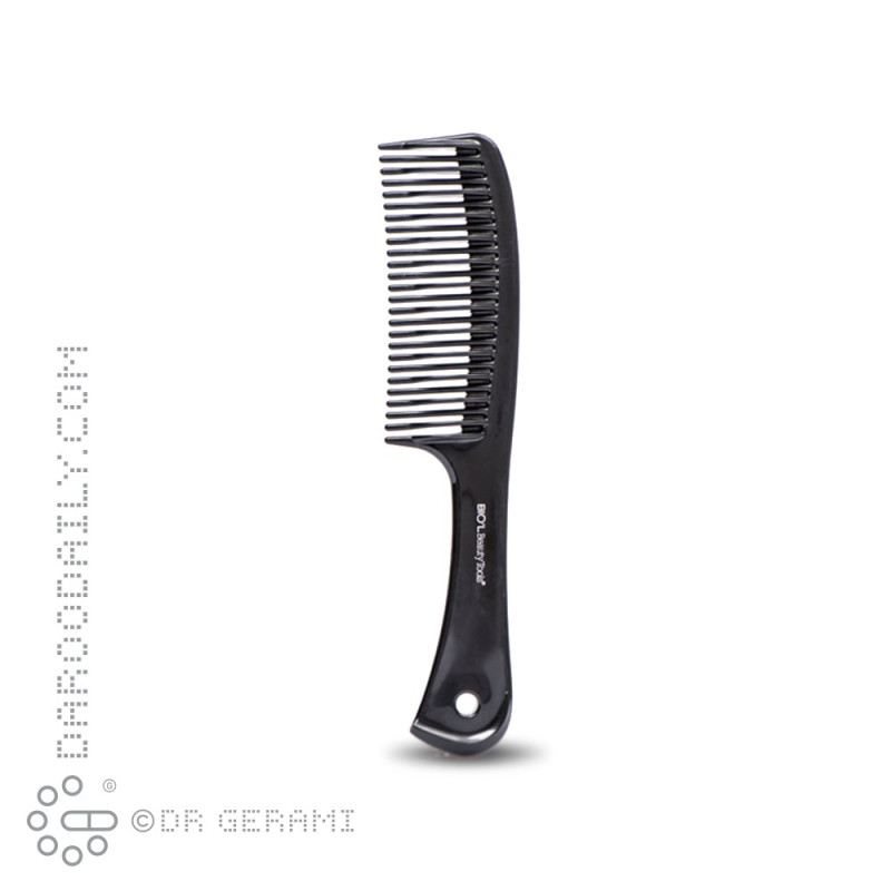 شانه مو دسته دار گرافیت استایل سایز بزرگ بیول