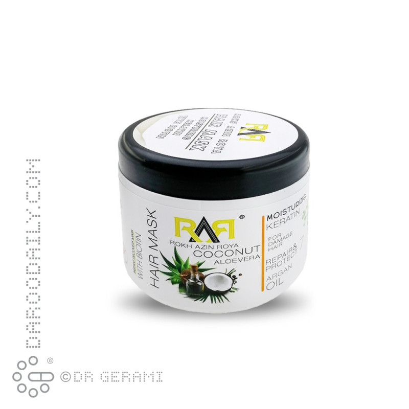 ماسک مو خارج حمام رخ آذین رویا 500 میلی لیتری