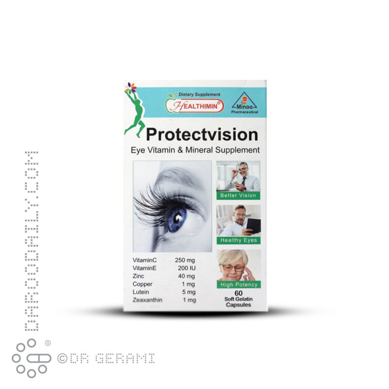 سافت ژل پروتکت ویژن هلثی مین مینو 60 عددی