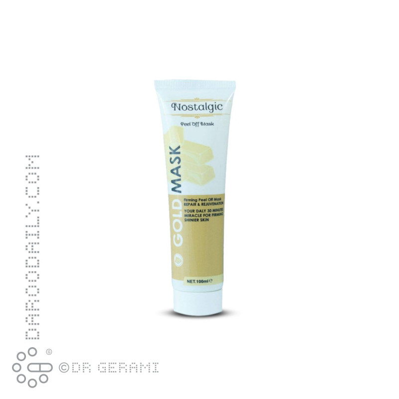 ماسک لایه بردار صورت طلا نوستالژیک 100 میلی لیتری