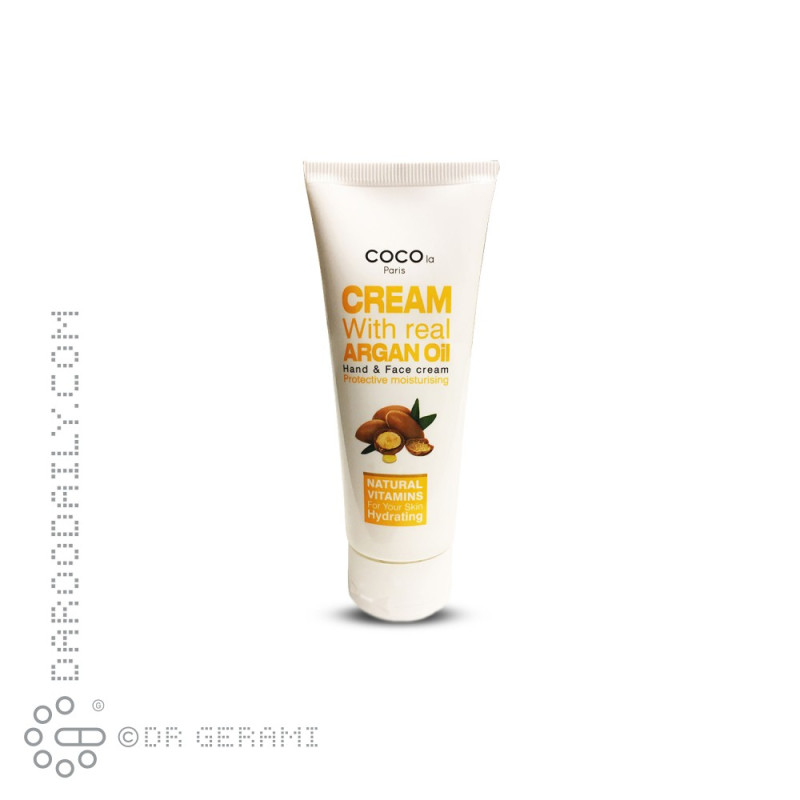 کرم مرطوب کننده دست و صورت حاوی روغن آرگان کوکولا پاریس 75 میلی لیتری