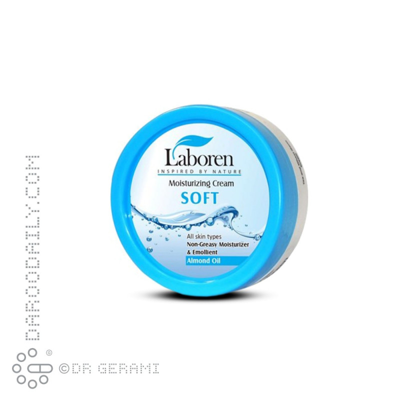 کرم مرطوب کننده پوست مدل Soft لابورن 150 میلی لیتری