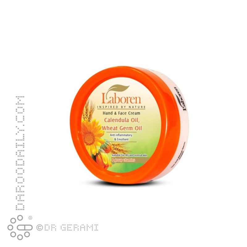 کرم مرطوب کننده پوست خشک حاوی روغن گل همیشه بهار لابورن 150 میلی لیتری