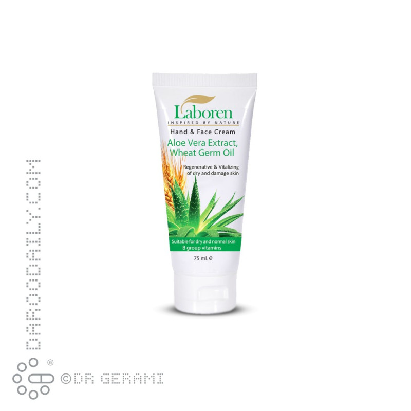 کرم مرطوب کننده پوست خشک حاوی عصاره آلوئه ورا لابورن 75 میلی لیتری