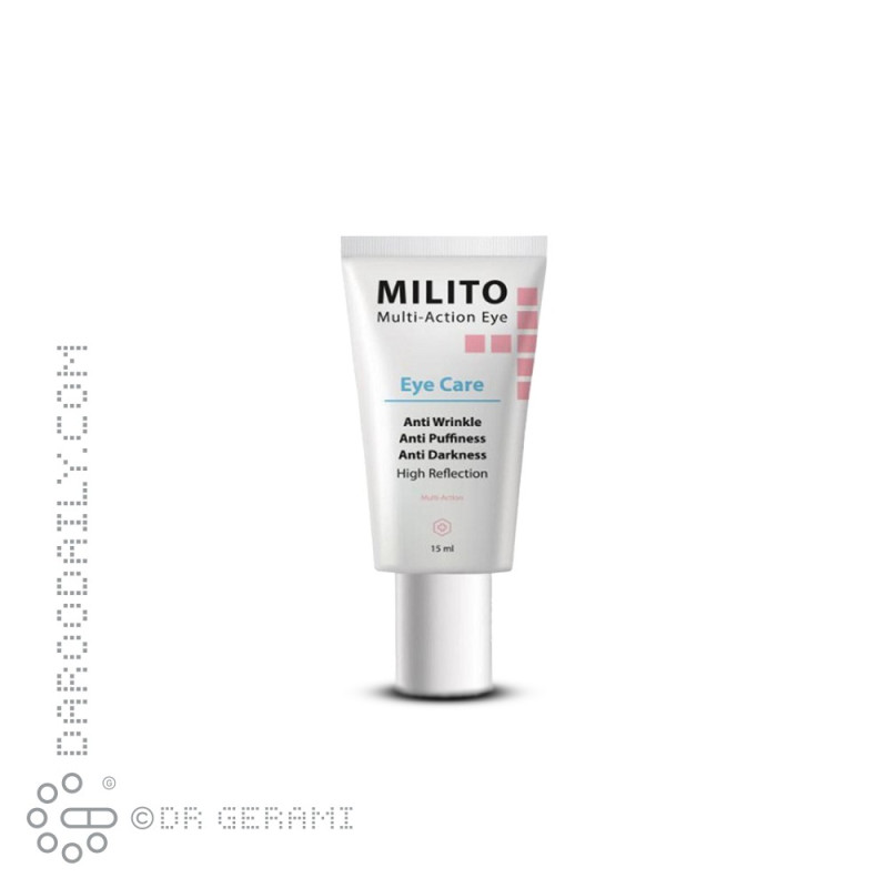 کرم دور چشم سه کاره میلیتو 15میلی لیتری