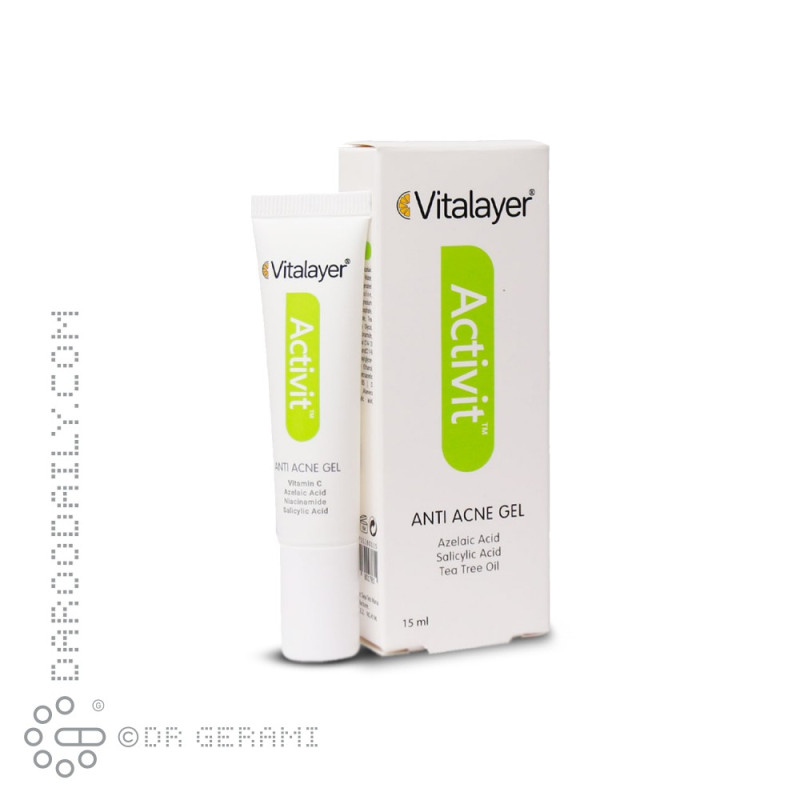 ژل ضد جوش مدل Activit ویتالیر 15 میلی لیتری