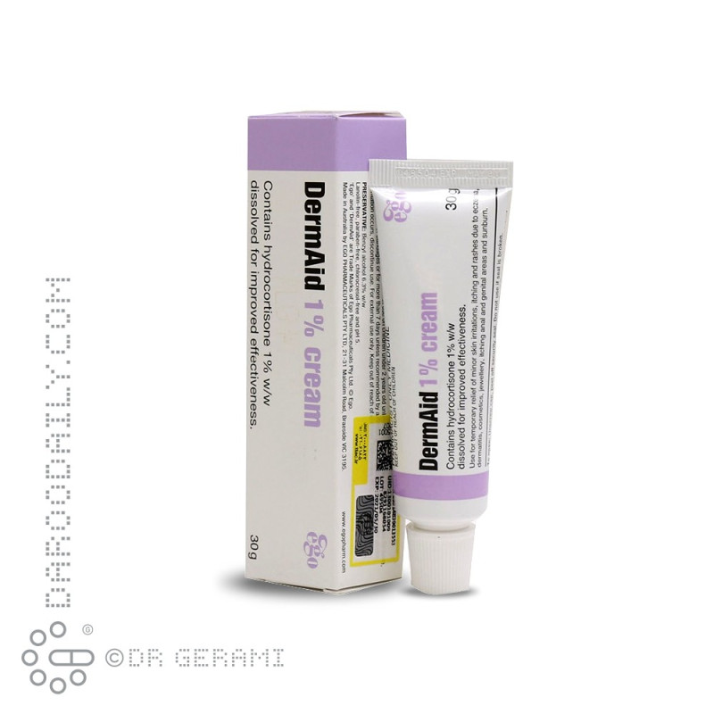کرم ضد التهاب 1 درصد DermAid ایگو 30 گرمی