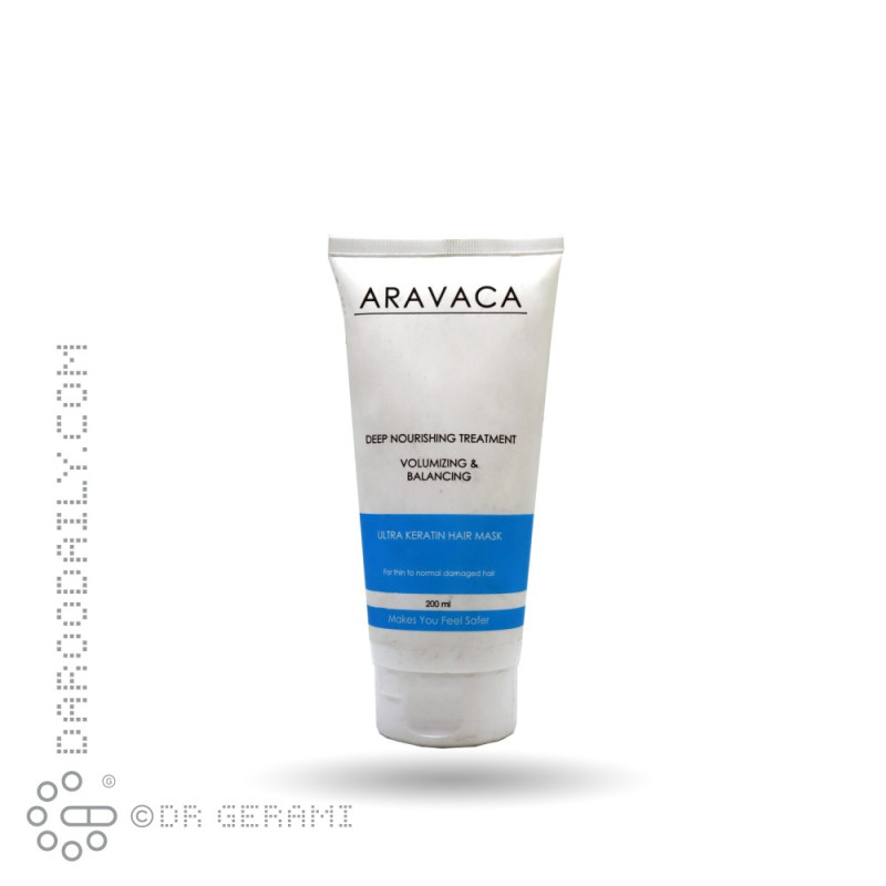 ماسک تقویت کننده و کراتینه مو آراواکا ۲۰۰ میلی لیتری