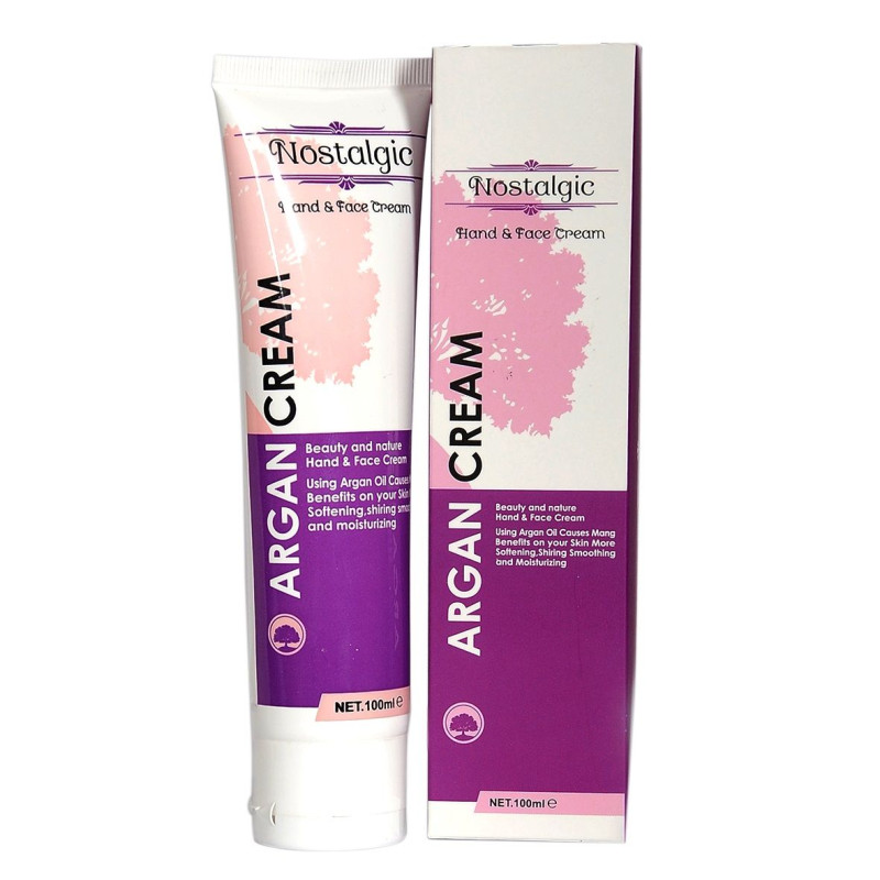 کرم مرطوب کننده پوست دست و صورت حاوی آرگان نوستالژیک 100 میلی لیتری