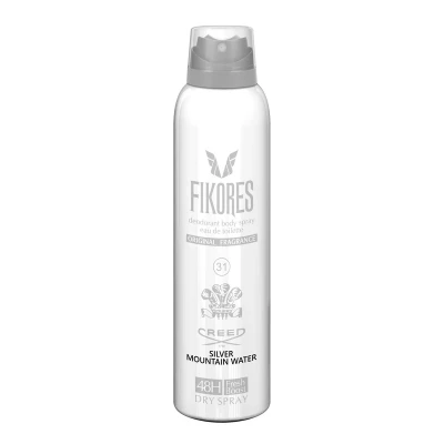 اسپری خوشبو کننده بدن بانوان مدل Creed Silver Mountain فیکورس 200 میلی لیتری