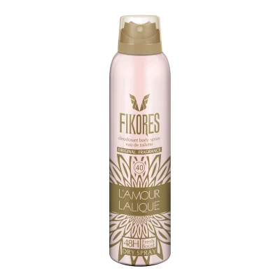 اسپری خوشبو کننده بدن بانوان Lalique Lamour فیکورس 200 میلی لیتری