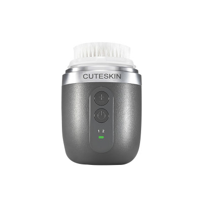 فيس براش لرزشی شارژی رنگ مشکی مدل CHI-F803 کیوت اسکین