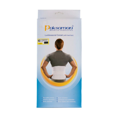 کمربند طبی سخت با آتل پلی آمید پاک سمن سایز بزرگ