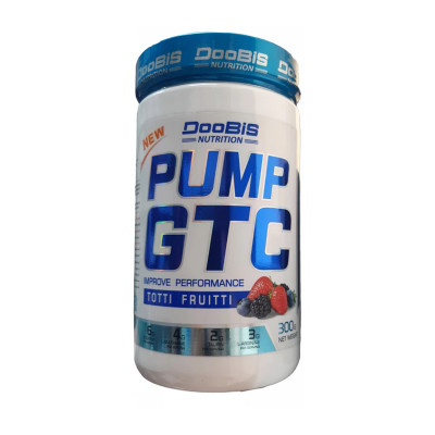 پودر پمپ جی تی سی توتی فروتی دوبیس ۳۰۰ گرمی