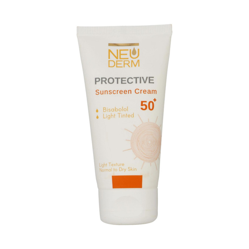 کرم ضد آفتاب بی رنگ پوست خشک مدل Highly Protective با SPF50 نئودرم 50 میلی لیتری
