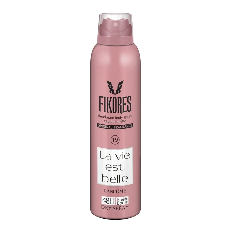 اسپری خوشبو کننده بدن بانوان مدل Lavie Est Belle فیکورس 200 میلی لیتری