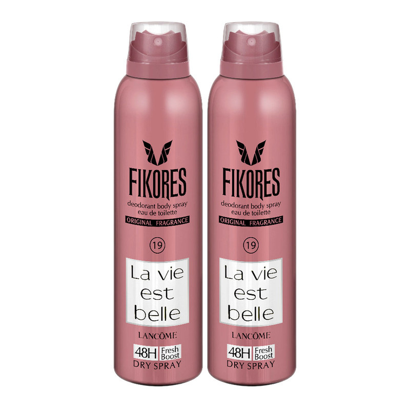 اسپری خوشبو کننده بدن بانوان مدل Lavie Est Belle فیکورس 200 میلی لیتری