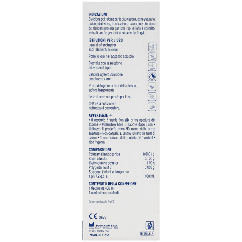 محلول استریل لنز تماسی نرم یونیورسال پلاس 150 میلی لیتری