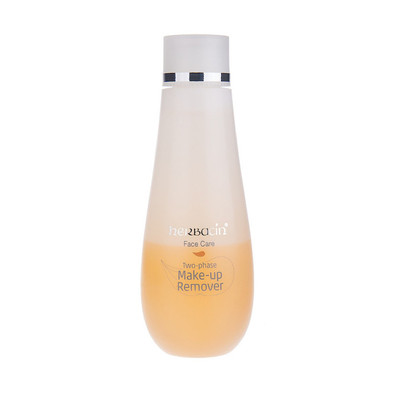 محلول پاک کننده آرایش دو فاز هرباسین 200 میلی لیتری