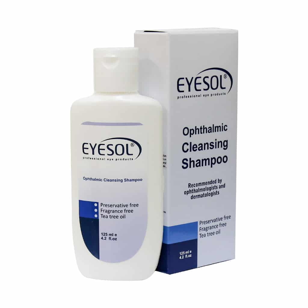 شامپو پاک کننده پلک و مژه آیسول 125 میلی لیتری